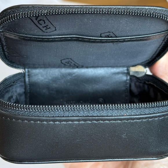 Coach Black Leather Pill Case - Picture 6 of 8